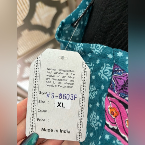 NWT | Kurta Style India Blouse Tops Bundle | L/XL - Picture 6 of 15